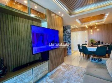 3c1c7a1f08442f8894551f495bcfde37177f60aa · Apartamento no bairro Santa Mônica com dois quartos, suíte, varanda gourmet e três vagas de garagem