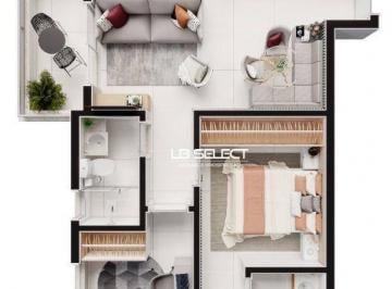 40d2fa5d3d93506956ab5f40421ec4ddeaaf0be9 · Apartamento com 2 dormitórios à venda, 55 m² por R$ 462.000,00 - Santa Mônica - Uberlândia/MG