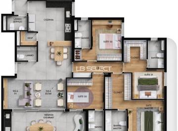 e2f21c4bff252611bbc7abdbc40919ba5d7cbcee · Apartamento com 3 dormitórios à venda, 169 m² por R$ 1.855.300,33 - Jardim Karaíba - Uberlândia/MG