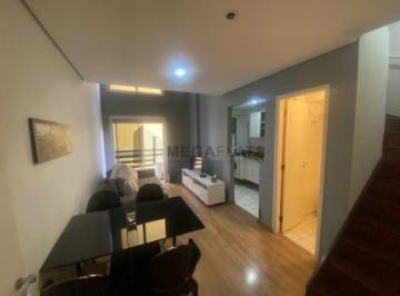 Apartamento · 48m² · 1 Quarto · 1 Vaga · Apartamento para locação em Moema, São Paulo-SP: 1 quarto, 1 suíte, sala, banheiro, vaga de garagem,