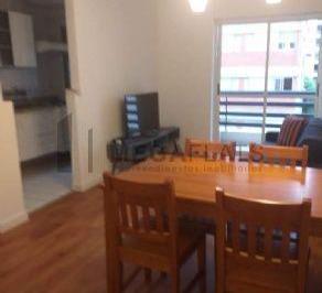 Apartamento · 48m² · 1 Quarto · 1 Vaga · Apartamento para locação em Moema, São Paulo-SP: 1 quarto, 1 suíte, 1 sala, 1 banheiro, 1 vaga de ga