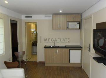 Apartamento · 28m² · 1 Quarto · 1 Vaga · Apartamento para locação na Vila Olímpia - São Paulo-SP: 1 quarto, 1 banheiro, 1 vaga de garagem, 28