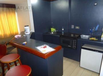 Apartamento · 44m² · 1 Quarto · 1 Vaga · Apartamento à venda ou locação em São Paulo-SP, Cidade Monções: 1 quarto, 1 suíte, 1 banheiro, 1 vag