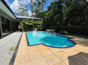 Casa · 320m² · 3 Quartos · 4 Vagas · Fazenda da Ilha ? Casa térrea em 2 lotes (1.600 m²), ampla, super iluminada, com piscina e churrasqu