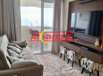 Apartamento · 72m² · 3 Quartos · 1 Vaga · APARTAMENTO COM 3 DORMITÓRIOS À VENDA, 72M² - GOPOÚVA - GUARULHOS/SP