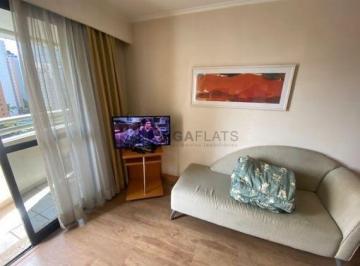 Apartamento · 30m² · 1 Vaga · Alugar Flat de 01 dormitório em Moema