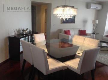 Apartamento · 130m² · 3 Quartos · 2 Vagas · Apartamento de 3 quartos com suíte, 2 salas e 2 vagas de garagem em Indianópolis, São Paulo-SP: ótim