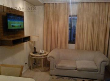 Apartamento · 34m² · 1 Quarto · 1 Vaga · Apartamento na Vila Olímpia, São Paulo-SP: 1 quarto, 1 sala, 1 banheiro, 1 vaga de garagem. Aproveit