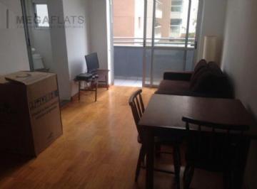 Apartamento · 48m² · 1 Quarto · 1 Vaga · Apartamento para locação em Pinheiros, São Paulo-SP: 1 quarto, 1 suite, 1 sala, 1 banheiro, 1 vaga d