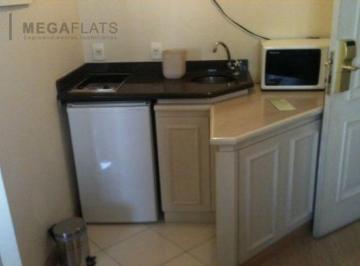 Apartamento · 34m² · 1 Quarto · 1 Vaga · Apartamento para Locação na Vila Olímpia, São Paulo-SP: 1 quarto, 1 sala, 1 banheiro, 1 vaga de gara