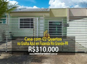 44616ab5f2ca6a841972510e40c3f2e1288da97e · Casa com 02 Quartos no Gralha Azul em Fazenda Rio Grande-PR  - A venda por R$310.000,00