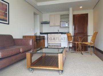 Apartamento · 55m² · 1 Quarto · 1 Vaga · Venha conhecer esse amplo apartamento de 1 quarto com suíte e vaga de garagem em Pinheiros, São Paul
