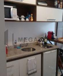 Apartamento · 44m² · 1 Vaga · FLAT PARA LOCAÇÃO BROOKLIN NYC BERRINI