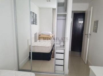 Apartamento · 45m² · 1 Vaga · ALUGAR FLAT TRANSAMERICA INTERNATIONAL PLAZA AL. SANTOS COM 02 QUARTOS SÃO PAULO!