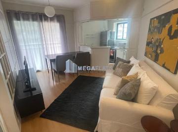 Foto 01 · Apartamento para locação de alto padrão no Itaim Bibi, São Paulo-SP: 1 quarto, 1 suíte, 2 salas, 1 v