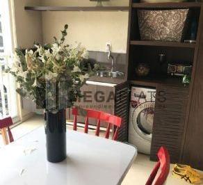 Apartamento · 60m² · 2 Vagas · LINDO FLAT PARA LOCAÇÃO NA BELA VISTA