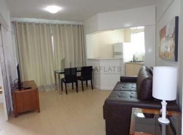 Apartamento · 44m² · 1 Quarto · 1 Vaga · Imóvel para locação em São Paulo-SP: Apartamento no Itaim Bibi com 1 vaga de garagem e 44m².