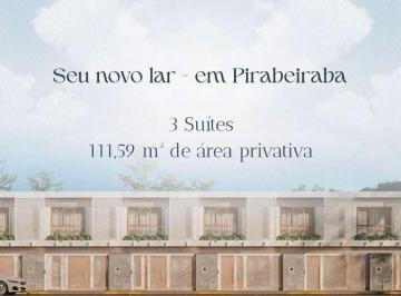 Casa · 111m² · 3 Quartos · 2 Vagas · Sobrado Geminado 3 Suítes no Centro de Pirabeiraba