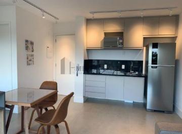 Apartamento · 43m² · 1 Quarto · 1 Vaga · Aluguel de apartamento no Jardim Paulista, São Paulo-SP: 1 quarto, 1 sala, 1 banheiro, 1 vaga de gar