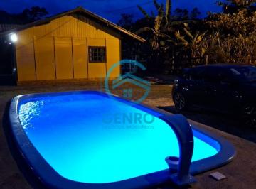 Rural · 1800m² · 2 Quartos · Chácara em Meio a Natureza com Piscina, Riacho e Terreno de 1.800m² à venda em Tijucas/SC