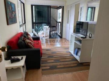 Apartamento · 37m² · 1 Quarto · 1 Vaga · Apartamento para locação no Jardim Paulistano: 1 quarto, 1 sala, 1 banheiro, 1 vaga de garagem e 37m