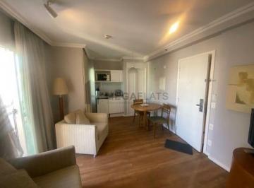 Apartamento · 44m² · 1 Quarto · 1 Vaga · Apartamento para locação na Consolação, São Paulo-SP: 1 quarto, 1 sala, 1 banheiro, 1 vaga de garage
