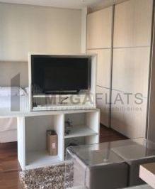 Apartamento · 48m² · 1 Quarto · 1 Vaga · Aluguel de Apartamento de Alto Padrão na Vila Nova Conceição, São Paulo - 1 Quarto, 1 Sala, 1 Banhei