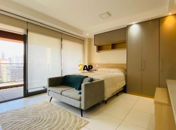 Foto 01 · Apartamento Studio para locação no Brooklin , 1 dormitório, 1 vaga com 41 m²