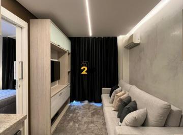 Foto 01 · Apartamento à venda com 43m², 1 suíte e 1 vaga - Cidade Monções