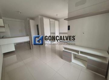Apartamento · 40m² · 1 Quarto · 1 Vaga · Apartamento 1 Dormitório + Suíte, Varanda Gourmet, Mobiliado – Jardim do Mar, SBC