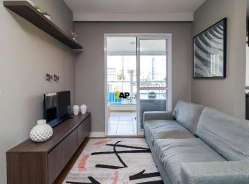 Foto 01 · Apartamento à venda - Chácara Santo Antônio: 2 quartos, 1 suíte, 2 salas, 2 banheiros, 1 vaga, 60m².