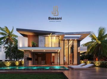 Casa · 391m² · 6 Quartos · Sobrado condomínio Sense com 450m² Beira lago