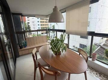 4a45547fd6d4a72591d4b6f291fbca9fc57f6588 · Apartamento com 1 dormitório para alugar, 47 m² por R$ 5.000,00/mês - Graça - Salvador/BA
