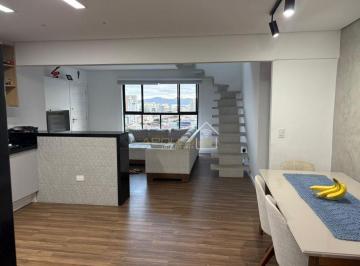 Apartamento · 187m² · 2 Quartos · 1 Vaga · Cobertura 2 Quartos 2 Suites com Piscina - Boqueirao - Santos