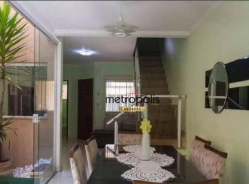 Sala · Sobrado com 3 dormitórios à venda, 137 m² por R$ 905.000,00 - Campestre - Santo André/SP