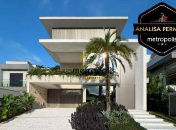 Fachada · Sobrado com 6 dormitórios à venda, 542 m² por R$ 15.900.000,00 - Riv. São Lourenco - Bertioga/SP