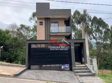 Faixada · Sobrado com 3 dormitórios à venda, 149 m² por R$ 980.000,00 - Laranjeiras - Caieiras/SP