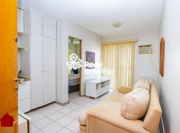 Apartamento · 30m² · 1 Quarto · SGAS 905 Sul | Ed Central Park - Kit - 1 Quarto suíte - Armários planejados - Semi mobiliada - Asa S