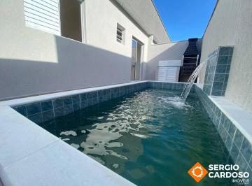 Casa · 49m² · 2 Quartos · 1 Vaga · CONDOMÍNIO FECHADO COM 4 CASAS E PISCINA PRIVATIVA!  LADO PRAIA ITANHAEM/SP