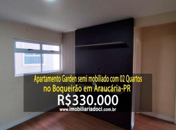 8c2f380caa70dfcfdee06a6b8232ac050315e668 · Apartamento Garden semi mobiliado com 02 Quartos no Boqueirão em Araucária-PR - A venda por R$330.0