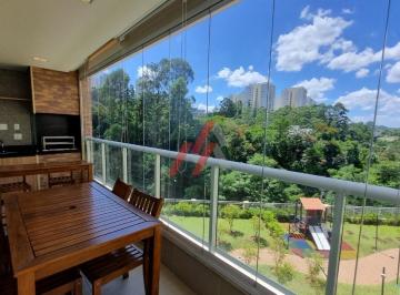 Foto 01 · Aluguel de apartamento de 3 suítes em Tamboré, Santana de Parnaíba-SP: 140m², 2 salas e 2 vagas!
