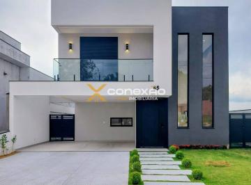 Casa · 362m² · 4 Quartos · 6 Vagas · Casa Alto Padrão à Venda no Villagio Azzure - 3 Suítes e Piscina
