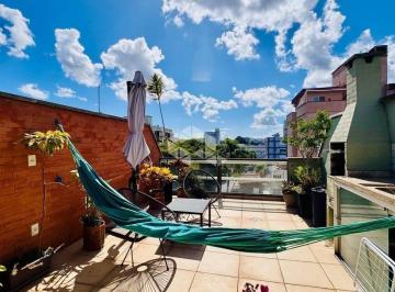 Apartamento · 95m² · 1 Quarto · Cobertura com 1 suíte, semimobiliada , 94m2 , projetada por arquitetos