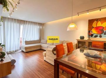 Apartamento · 120m² · 4 Quartos · 2 Vagas · Apartamento à venda no Centro de São Bernardo do Campo com 3 suítes e 124 m²