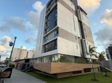 Fachada · Flat moderno em Intermares com 24 m², próximo ao mar, lazer completo, rooftop com piscina e excelent