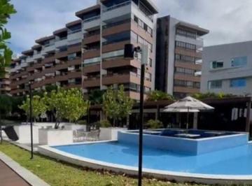 Fachada · Apartamento pé na areia em Camboinha com 3 quartos, vista mar, mobiliado, 2 vagas e condomínio clube