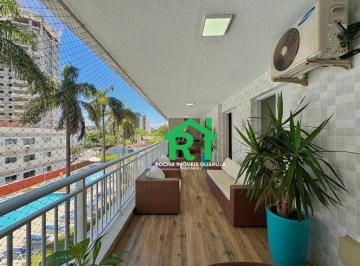 7da170ae91ba89e809c059413e479997180b24e9 · Apartamento à beira mar com 3 quartos (1 suíte), 2 vagas e lazer à venda em Jardim Astúrias, Guarujá