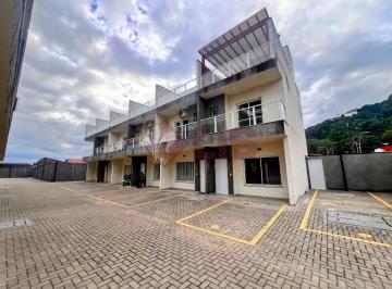 Casa · 180m² · 3 Quartos · 2 Vagas · Anúncio de triplex novo para locação definitiva no centro de Caraguatatuba!