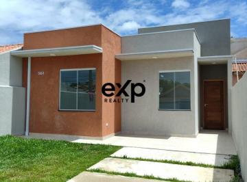 Casa · 64m² · 3 Quartos · 1 Vaga · Casa Nova à Venda no Bairro Estados - Fazenda Rio Grande