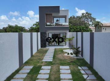 Casa · 136m² · 4 Quartos · 4 Vagas · Casa Duplex de Alto Padrão com 4 Suítes, Área Gourmet e Localização Privilegiada - Eusébio/CE